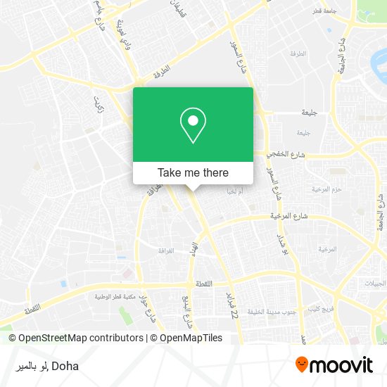 لو بالمير map