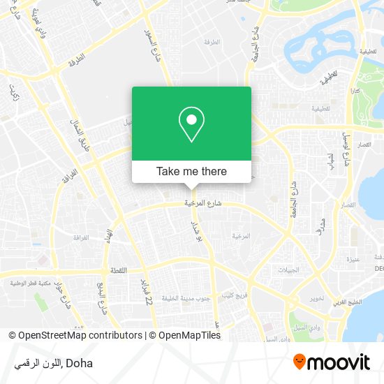اللون الرقمي map