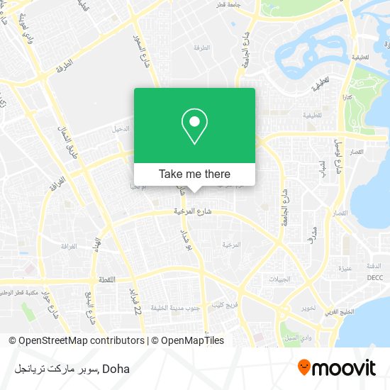 سوبر ماركت تريانجل map