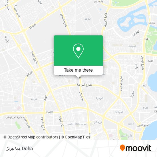 بابا جونز map