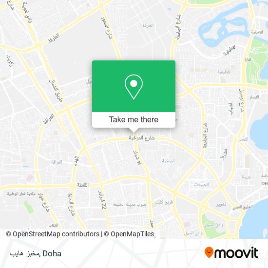 مخبز هايب map