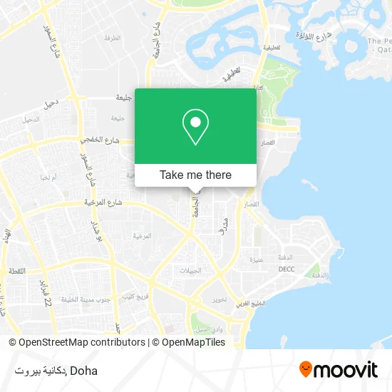 دكانية بيروت map