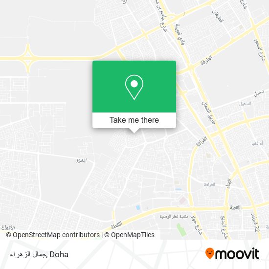 جمال الزهراء map