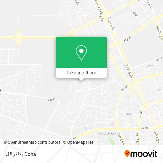 بقالة رافال map