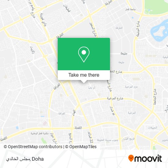 مجلس الخالدي map