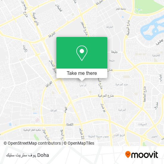 بوف ستريت ستيك map