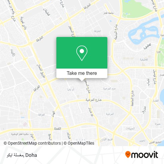 مغسلة ايكو map