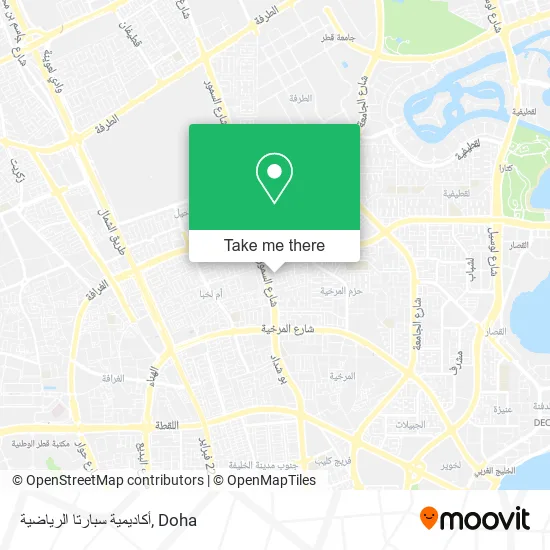 أكاديمية سبارتا الرياضية map