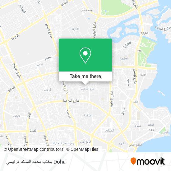 مكتب محمد المسند الرئيسي map