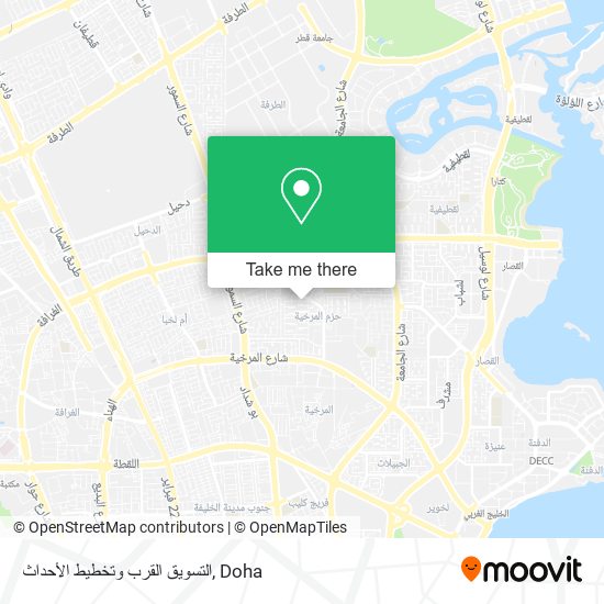 التسويق القرب وتخطيط الأحداث map