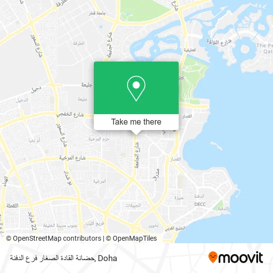 حضانة القادة الصغار فرع الدفنة map