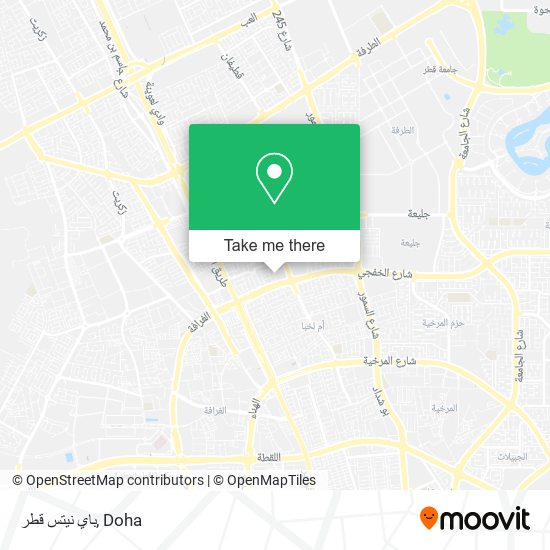 باي نيتس قطر map