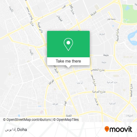 آدا بوس map