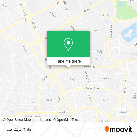 بوتيك هياس map