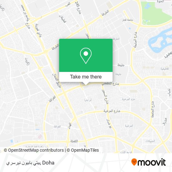 بيتي بابيون نيرسري map