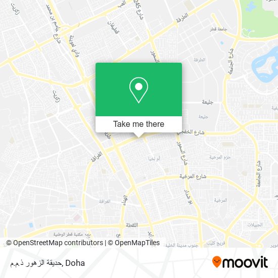 حديقة الزهور ذ.م.م map