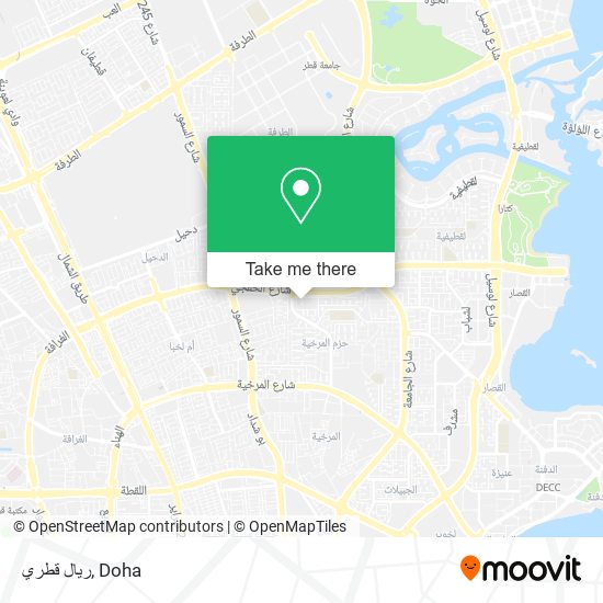 ريال قطري map