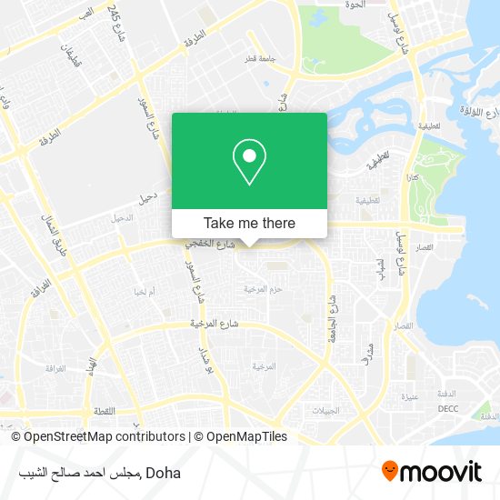 مجلس احمد صالح الشيب map