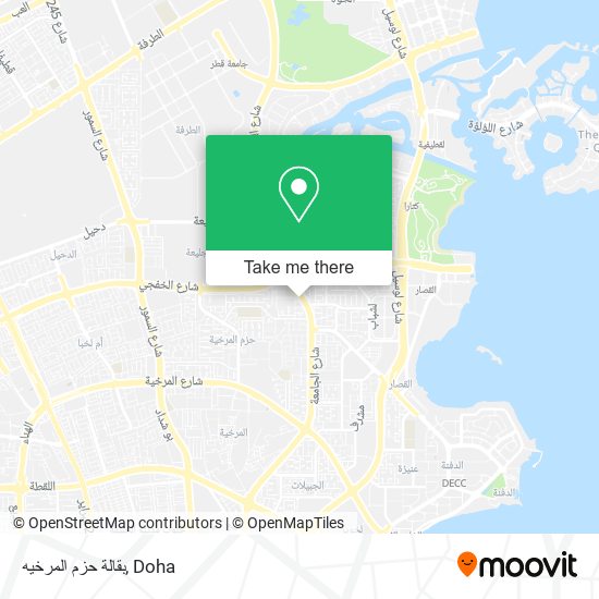 بقالة حزم المرخيه map
