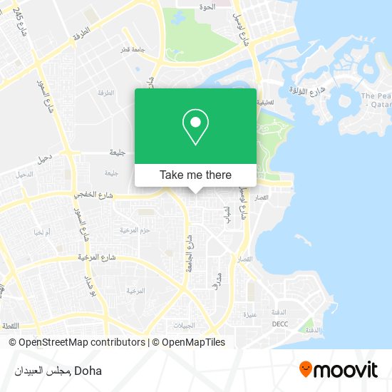 مجلس العبيدان map