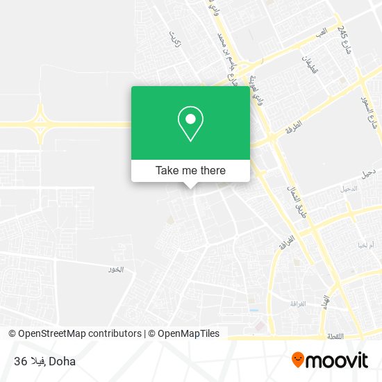 فيلا 36 map