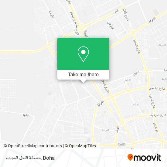 حضانة النحل العجيب map