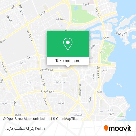 شركة سابلمنت هاوس map