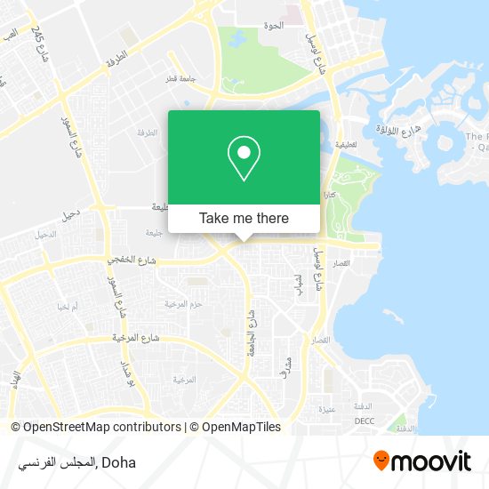 المجلس الفرنسي map