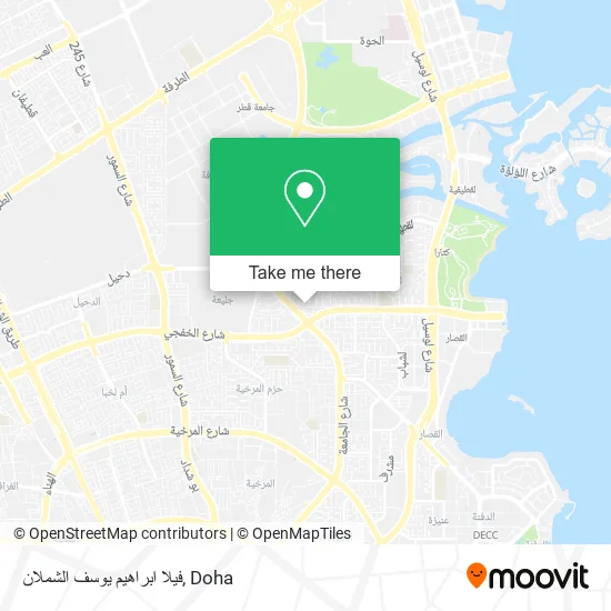 فيلا ابراهيم يوسف الشملان map