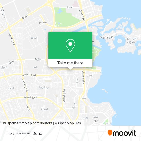 هندسة جايدن كوبر map