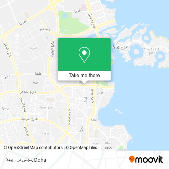 مجلس بن ربيعة map
