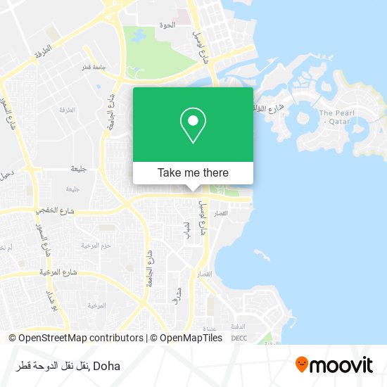 نقل نقل الدوحة قطر map
