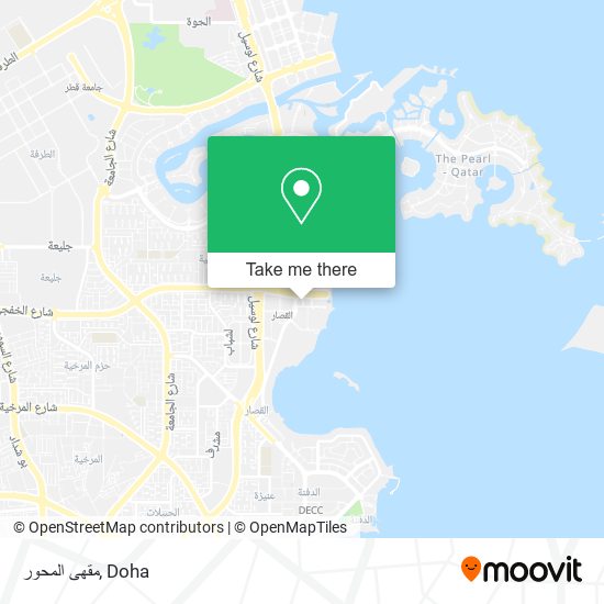 مقهى المحور map