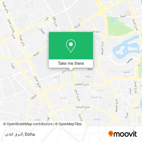 السوق البلدي map