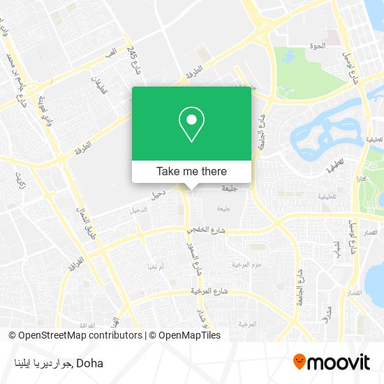 جوارديريا إيلينا map