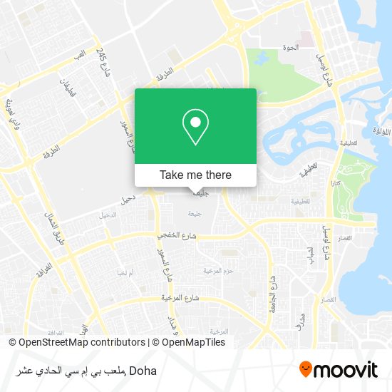ملعب بي إم سي الحادي عشر map