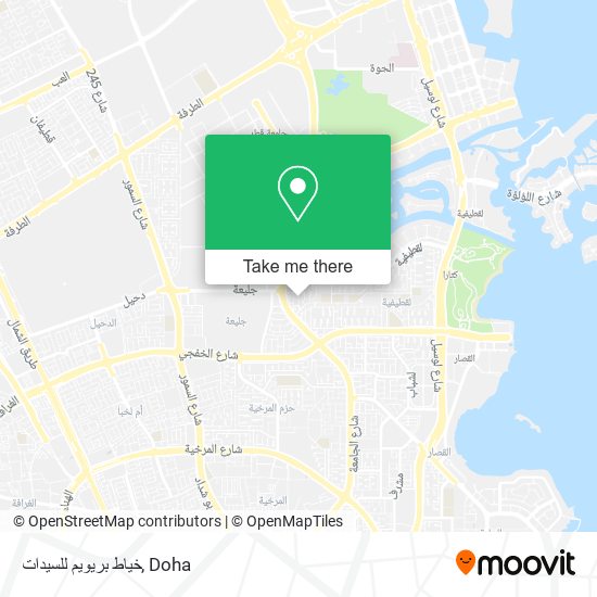 خياط بريويم للسيدات map