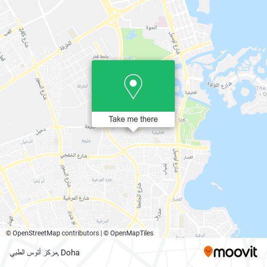 مركز أتوس الطبي map