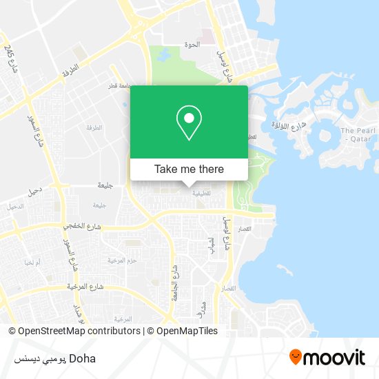 بومبي ديسنس map