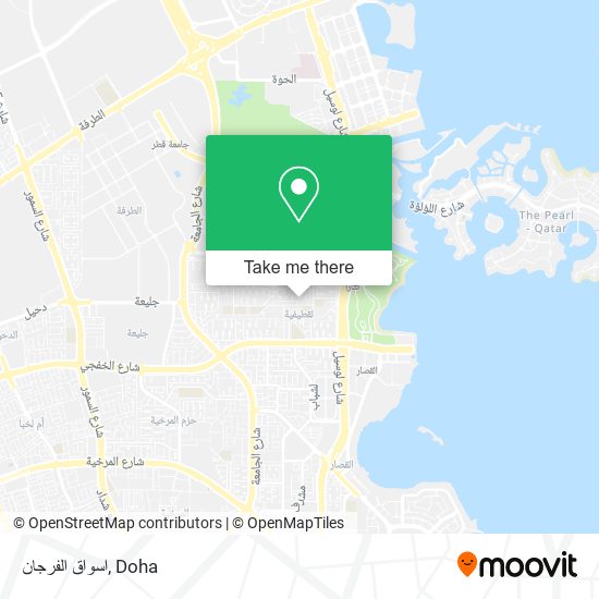 اسواق الفرجان map