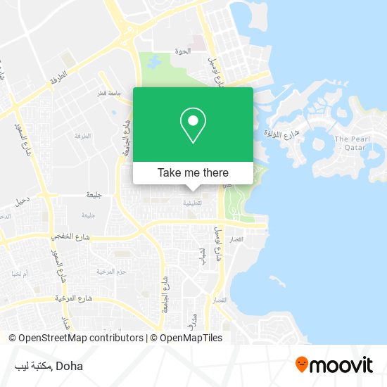 مكتبة ليب map