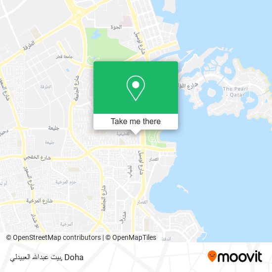 بيت عبدالله العبيدلي map