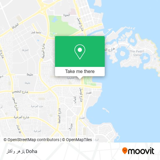 تزهر وأكثر map