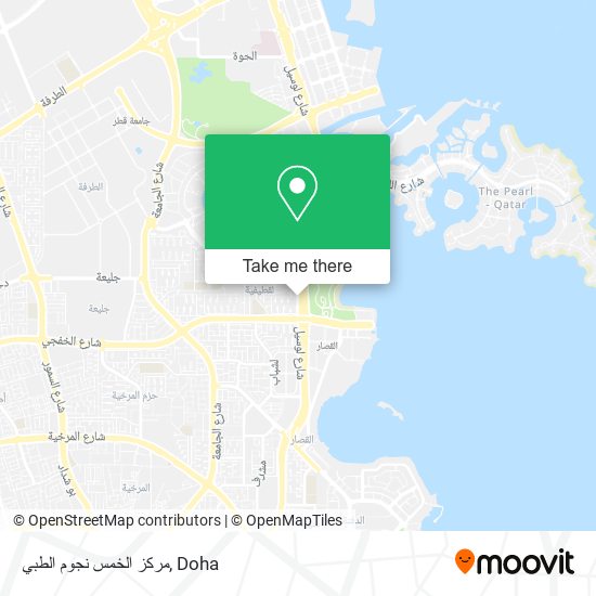مركز الخمس نجوم الطبي map