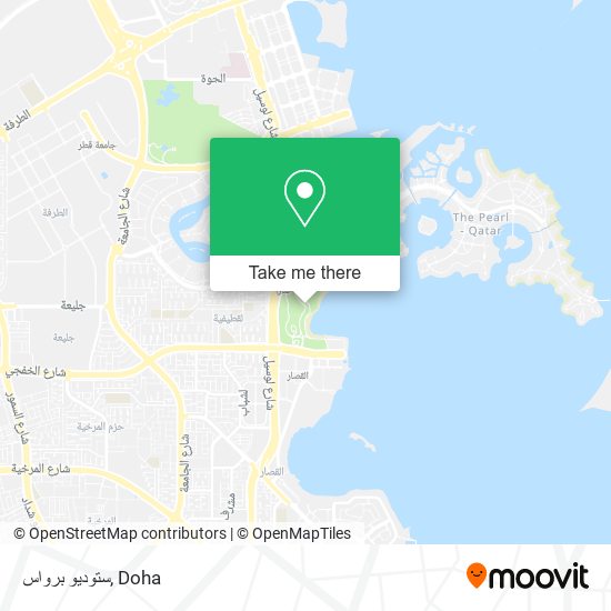 ستوديو برواس map