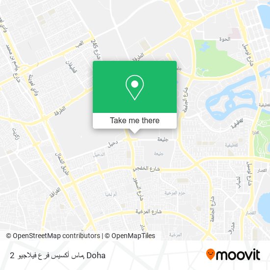 ماس أكسيس فرع فيلاجيو 2 map