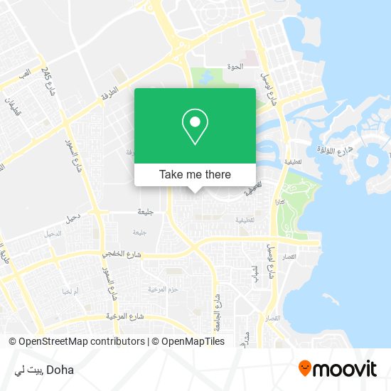 بيت لي map