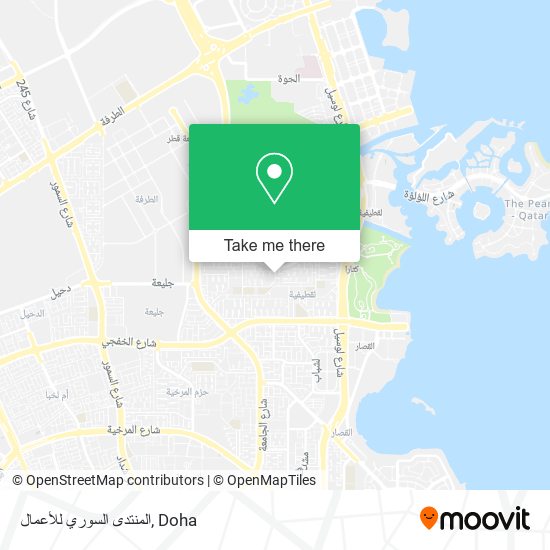 المنتدى السوري للأعمال map