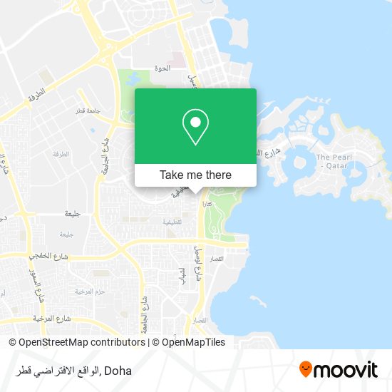 الواقع الافتراضي قطر map