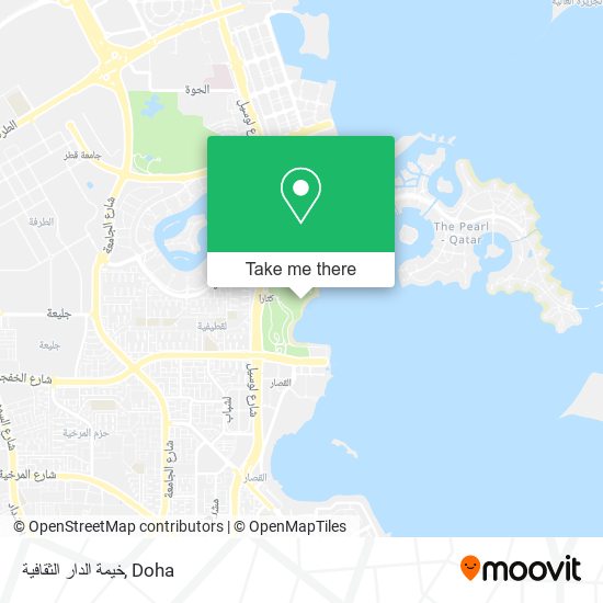 خيمة الدار الثقافية map